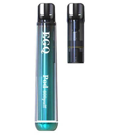 400 mAh-s Vape Pod akkumulátor 600 pumpával